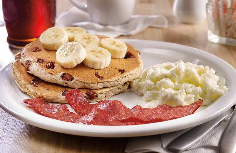 Banana Pecan Pancake Breakfast