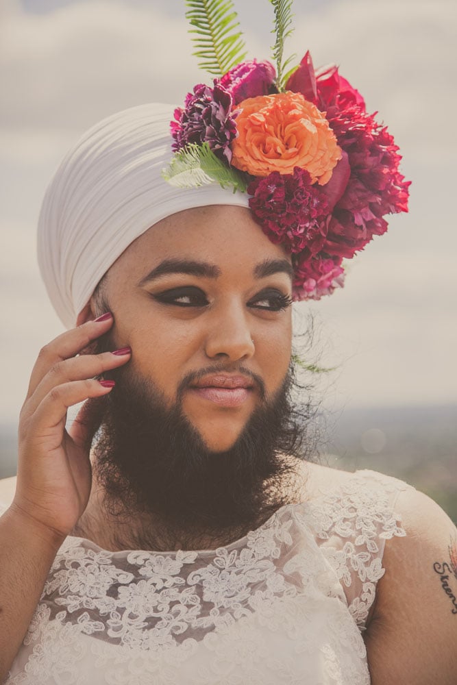 This Bearded Bride Will Change the Way You Perceive Beauty This Bearded Bride Will Change the Way You Perceive Beauty