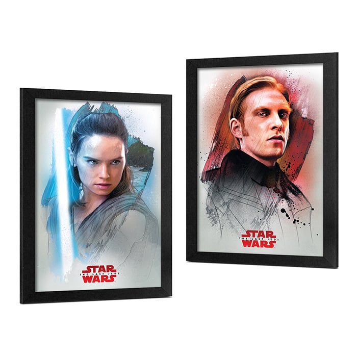 Star Wars: The Last Jedi Profiles Framed Wall Art