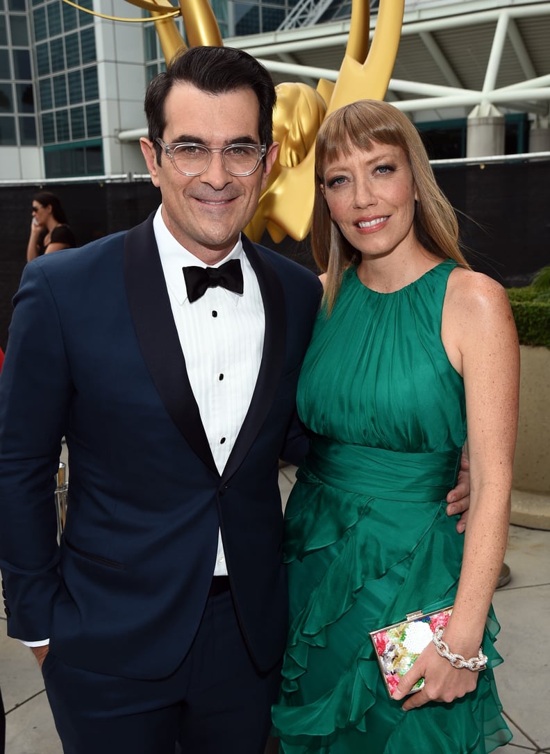 Ty Burrell and Holly Brown