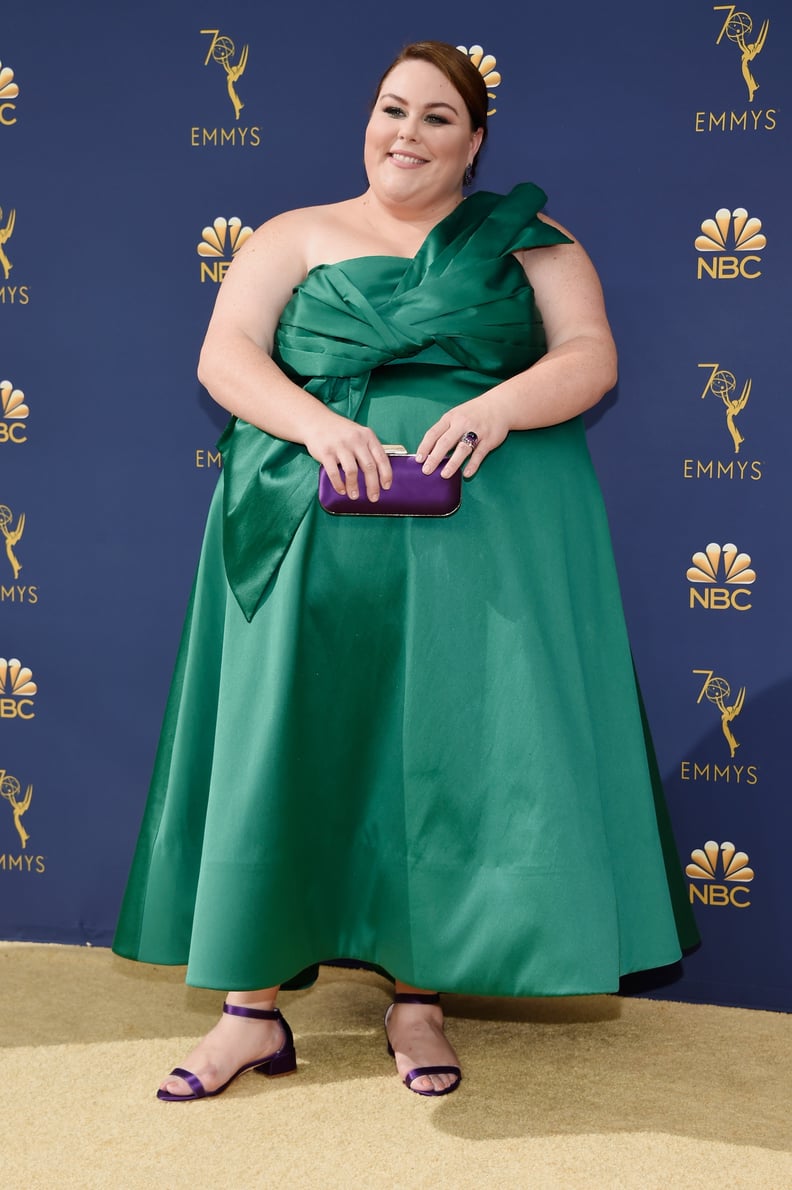 Chrissy Metz's Green Dress at the 2018 Emmys | POPSUGAR Fashion