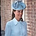 Pippa Middleton Blue Dress at Christening Prince Louis 2018