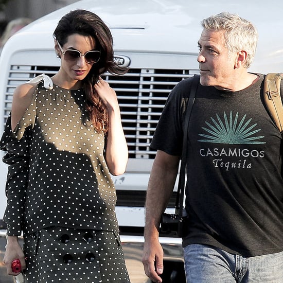 George and Amal Clooney Out in LA October 2016