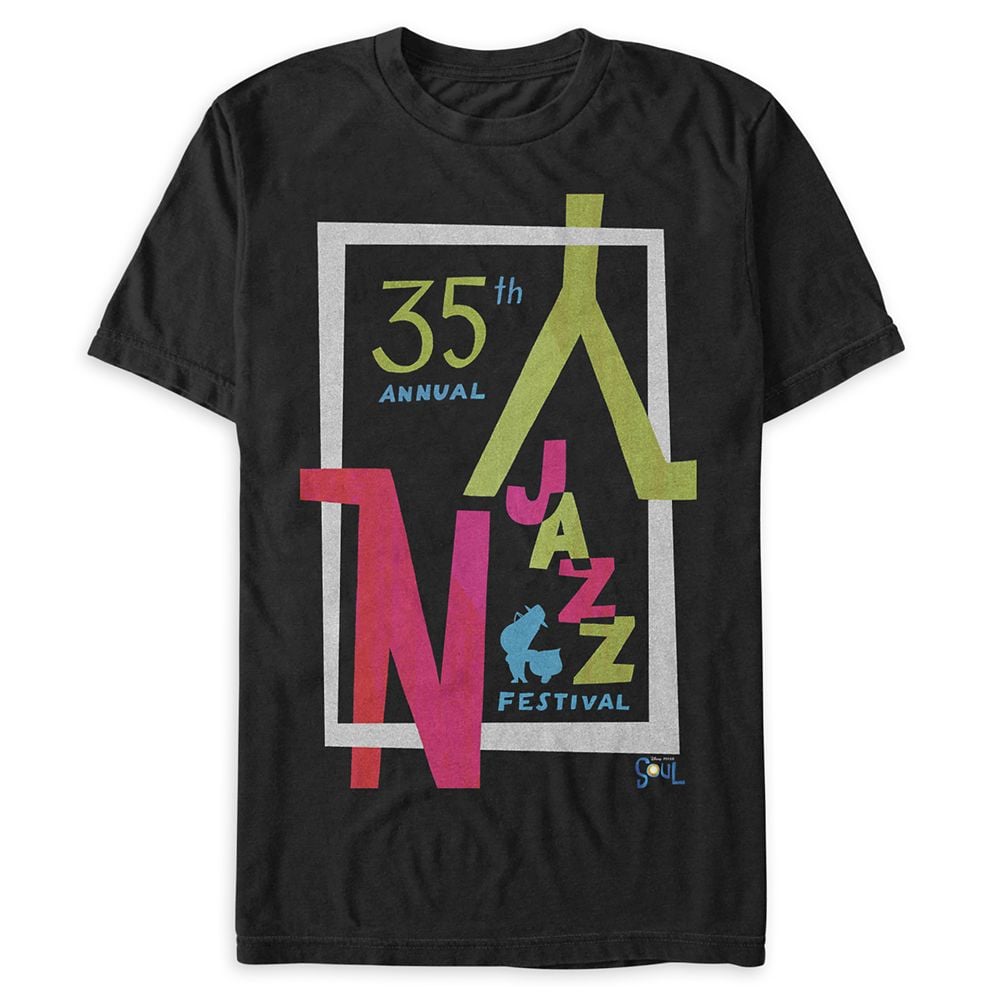 35th Annual NY Jazz Festival Logo T-Shirt for Adults