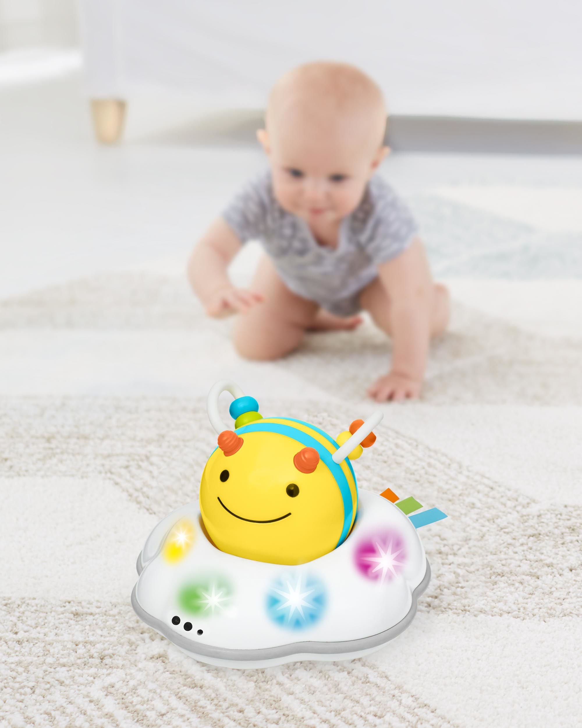 explore and more follow bee crawl toy