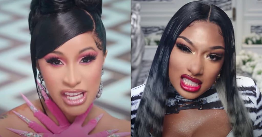 Cardi B and Megan Thee Stallion WAP Music Video Beauty Looks