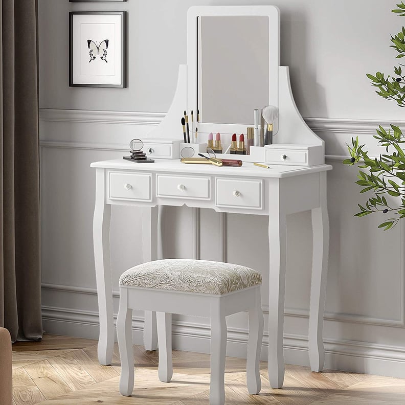 Sha Cerlin Vanity Table Set