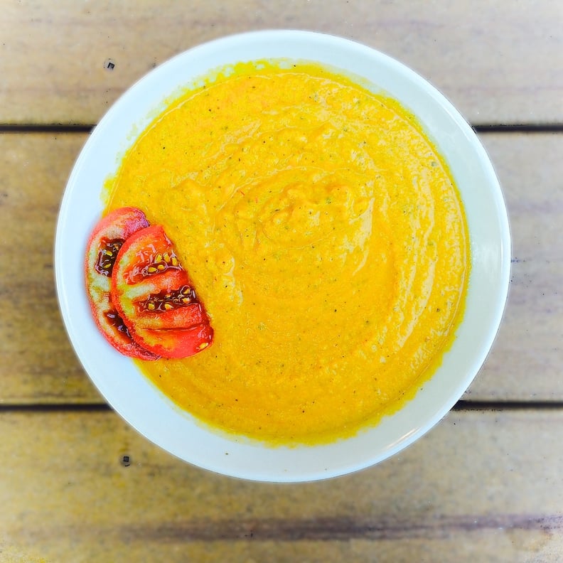 Roasted Tomato and Summer Squash Bisque