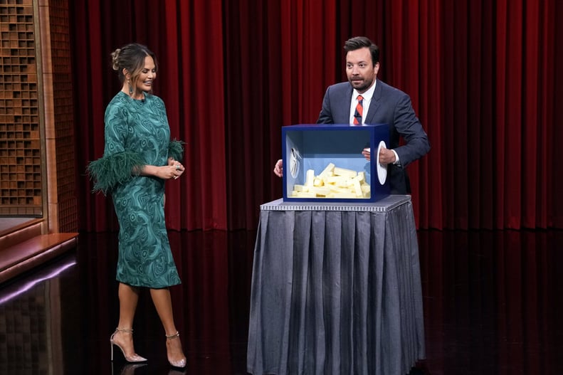 Chrissy Teigen on The Tonight Show Starring Jimmy Fallon