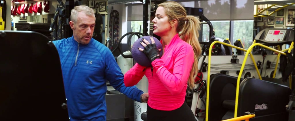 Khloe Kardashian Workout Video