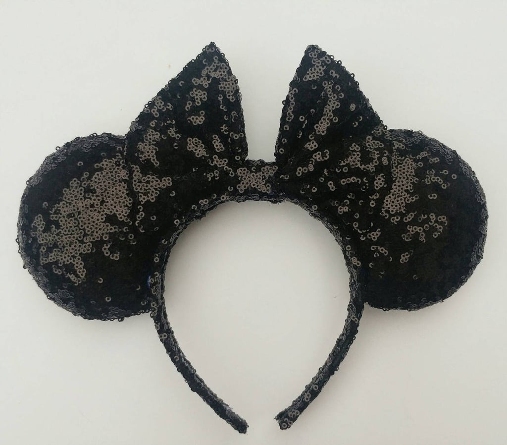 Black Sequin Minnie Ears ($29)