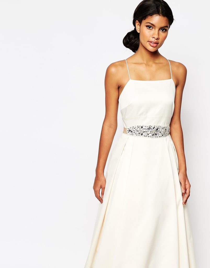 Asos Bridal Large Jewel Embellished Sash Belt ($37)