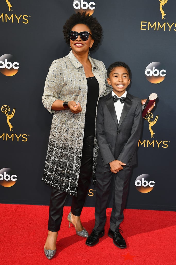 Jenifer Lewis And Miles Brown Black Ish Cast At The Emmys 2016 Popsugar Entertainment Photo 4