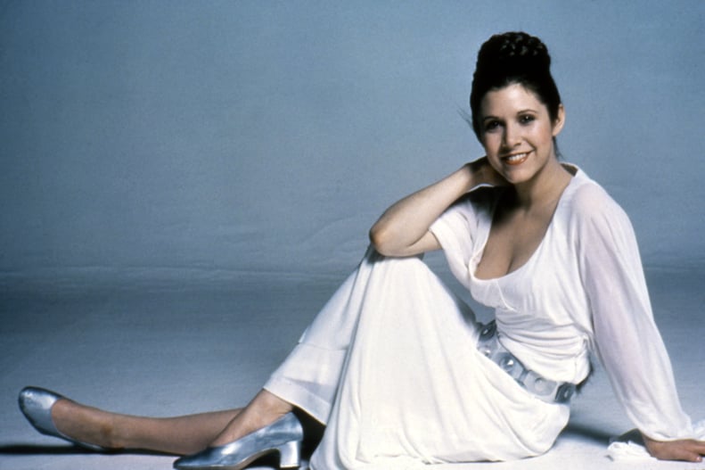 Another Look at Carrie as Princess Leia on the Set of Star Wars: Episode IV