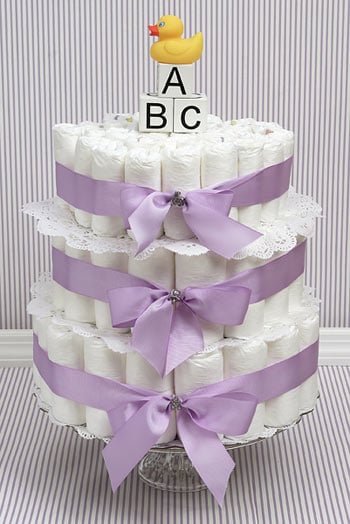 Classic Diaper Cake