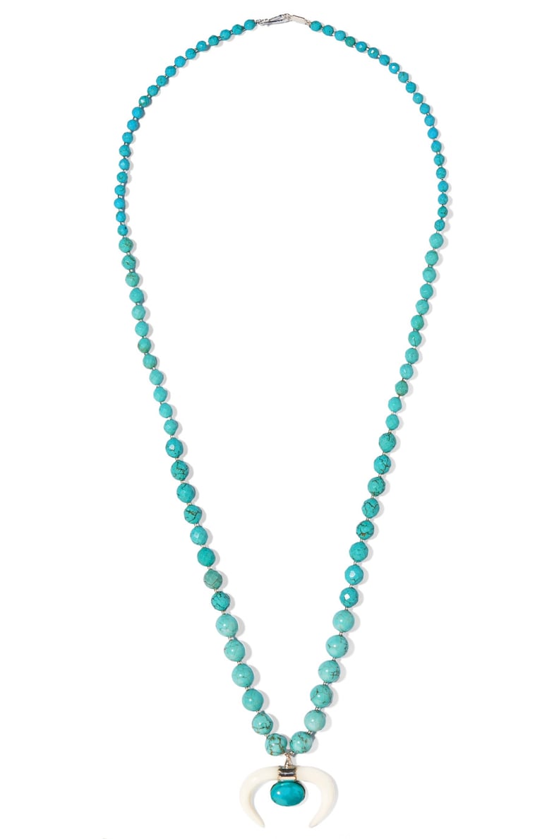 Chan Luu Beaded Stone And Silver-Tone Necklace