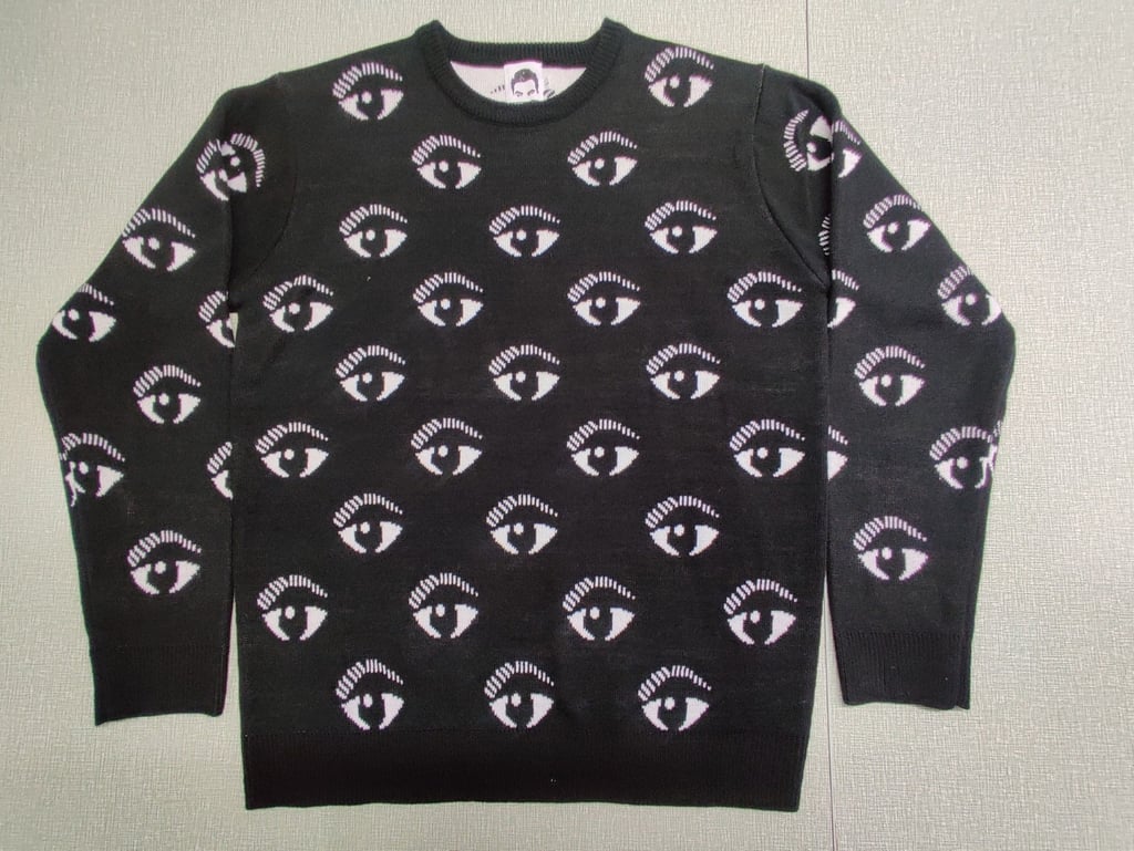 Etsy's David Rose Inspired Eye Sweater