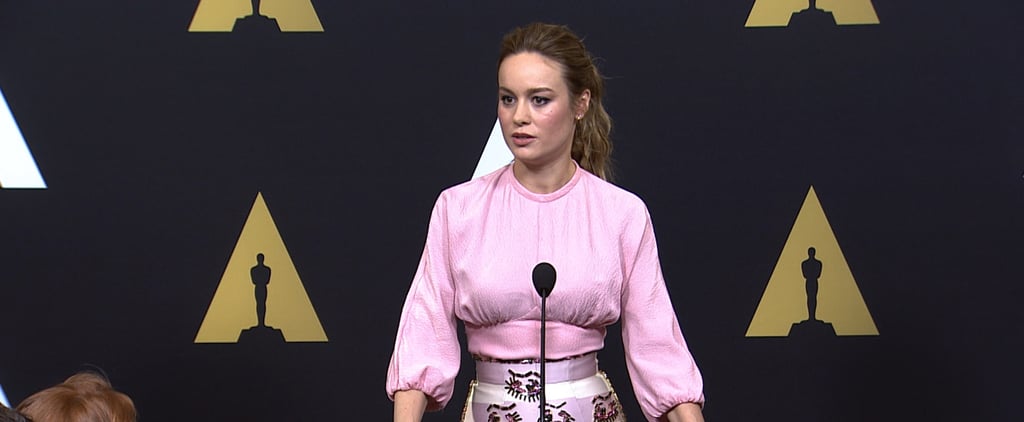 Brie Larson Shares What She's Most Scared Of