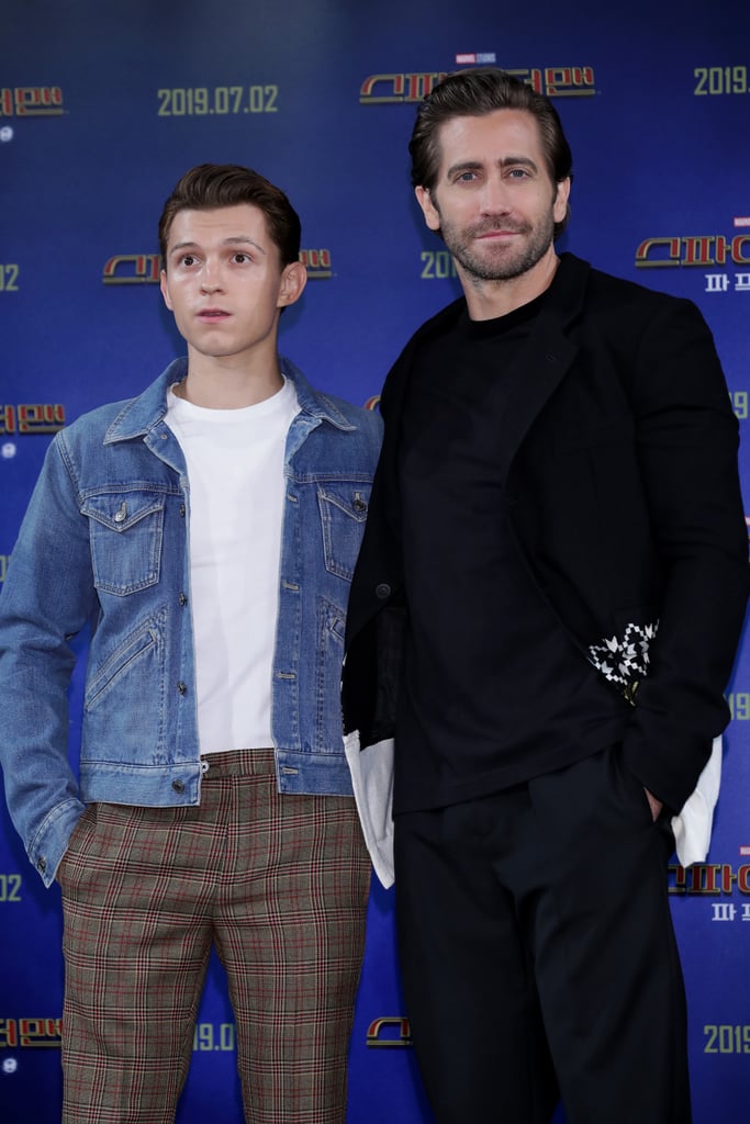 Jake Gyllenhaal and Tom Holland Friendship Pictures
