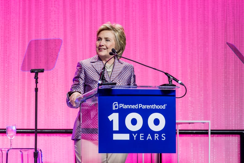 Here She Is Later That Night Being Honored at the Planned Parenthood 100th Anniversary Gala