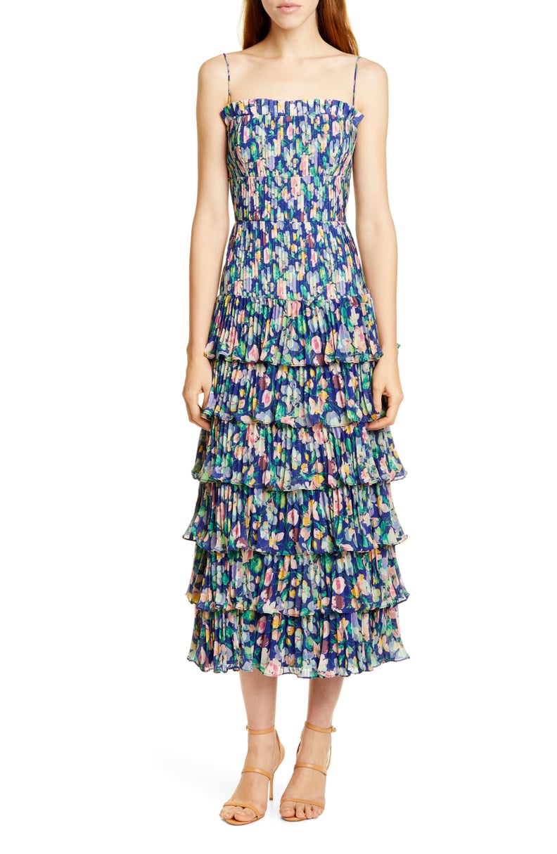 Amur Viola Floral Print Dress