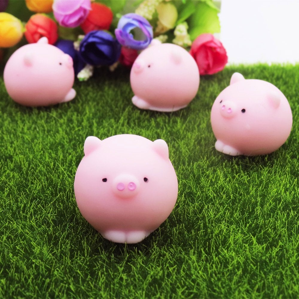 SUNNKE Squishy Pig Toy ($7 for pack of four)