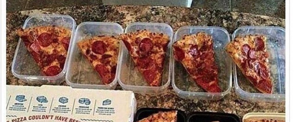 Jillian Michaels's Pizza Meal Prep on Instagram