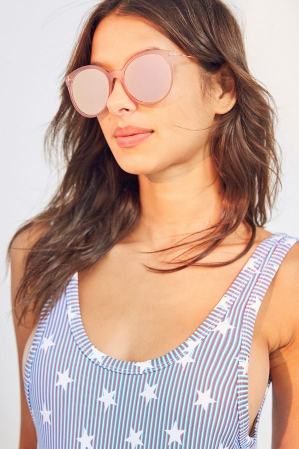Urban Outfitters Super Slim Round Sunglasses