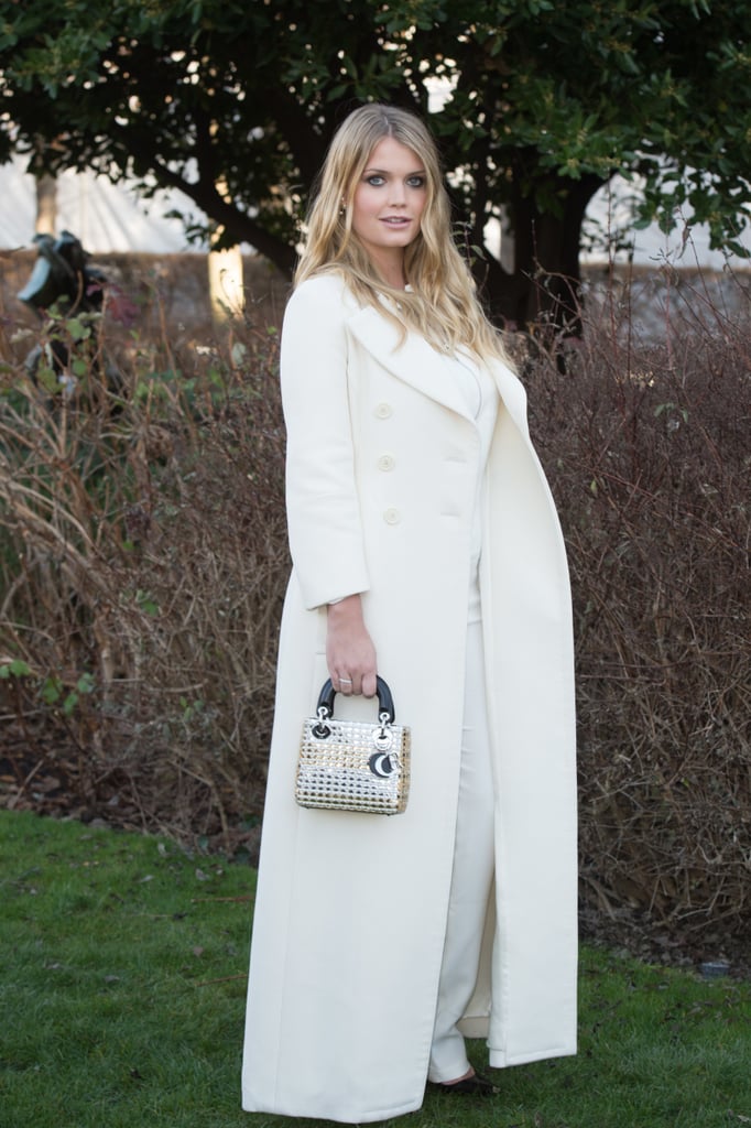 At the Dior show during Paris Fashion Week in January 2016.