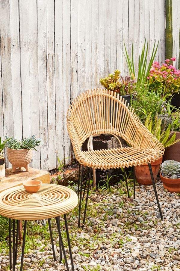 Hampton bay sunjoy white store wood outdoor rocking chair