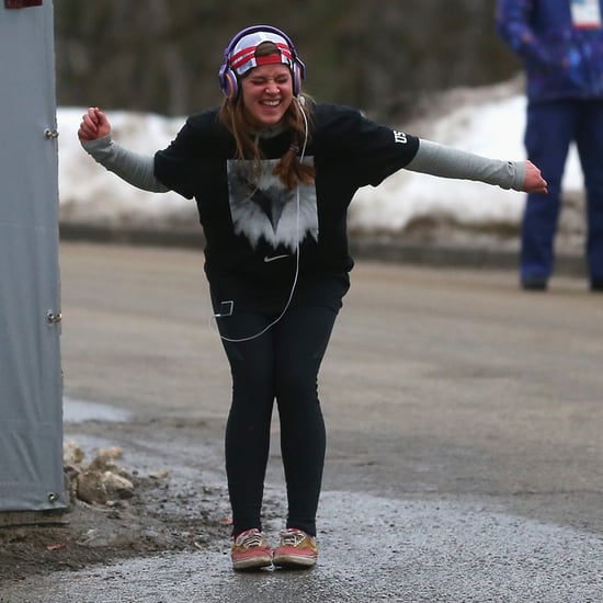 US Olympic Athlete Kate Hansen's Warmup Dance to Beyonce