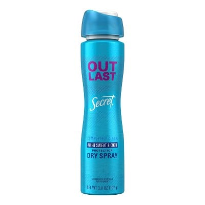 Secret Outlast Dry Spray Antiperspirant Deodorant