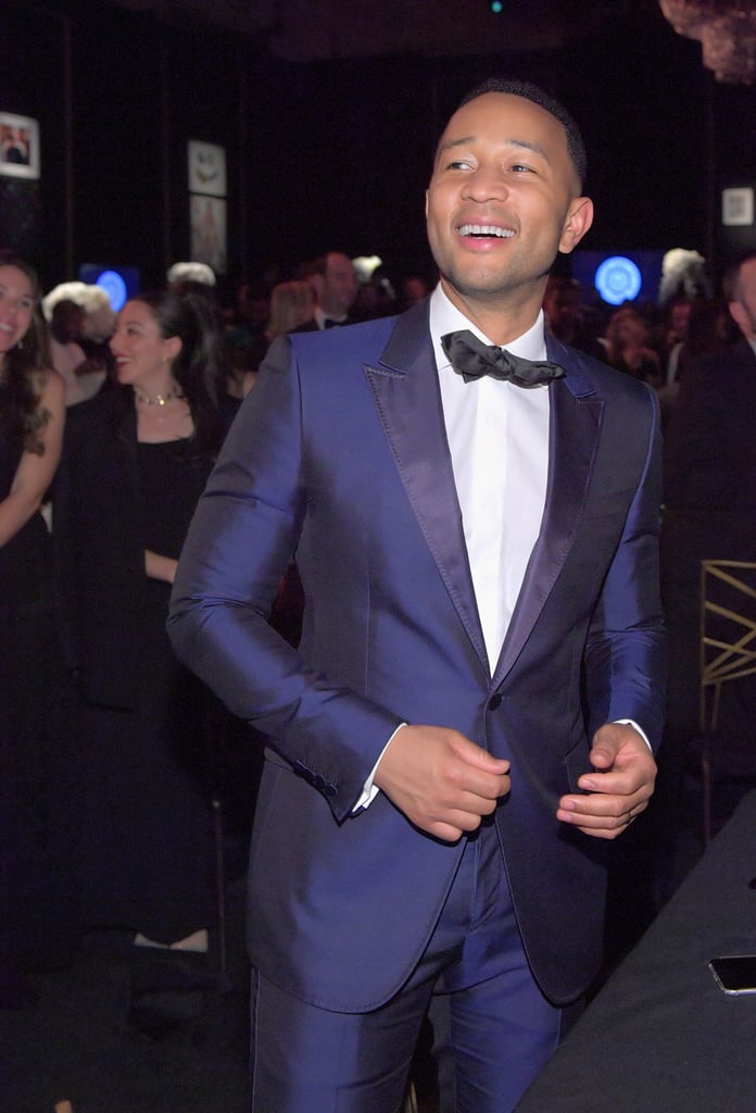 Chrissy Teigen and John Legend at Art of Elysium Gala 2017