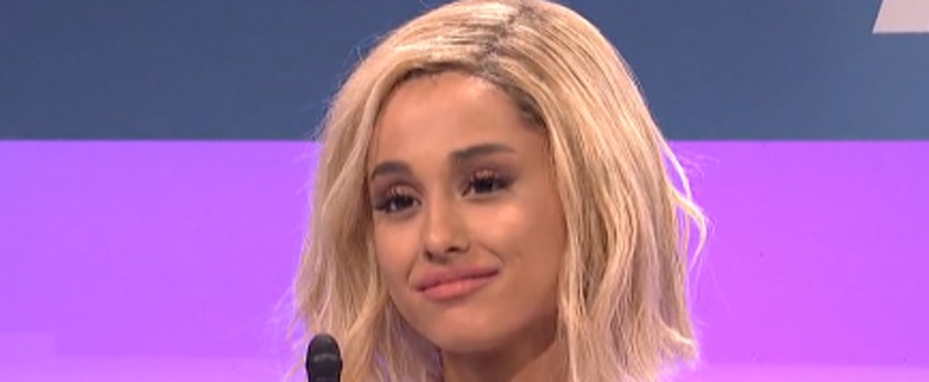 Ariana Grande's Celebrity Family Feud Skit on SNL | Video