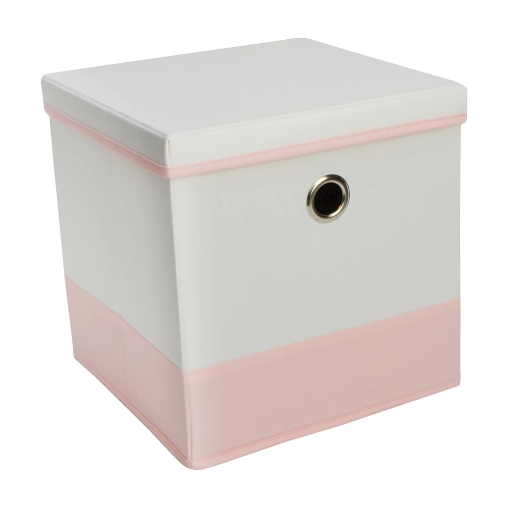 Lidded Cube Storage Bin