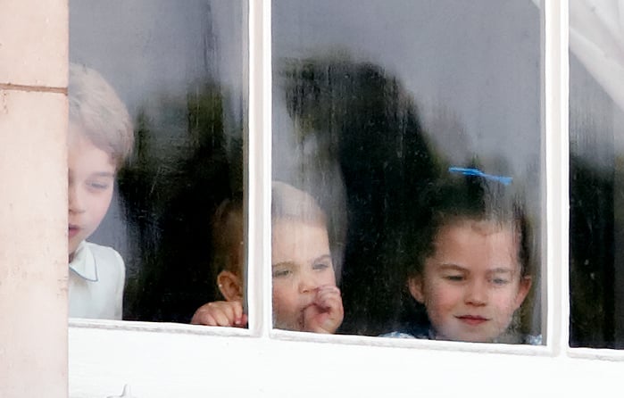 Prince Louis Sucking His Thumb at Trooping the Colour 2019
