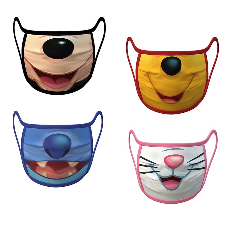 Disney Cloth Face Masks 4-Pack Set