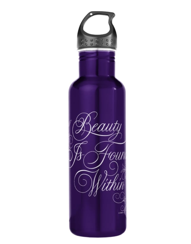 Disney Custom Beauty and the Beast Water Bottle