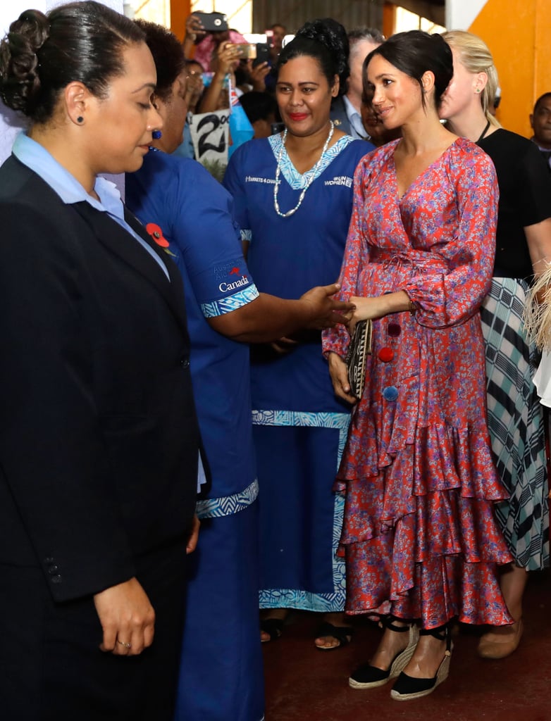 Meghan Markle's Visit to Fiji Market