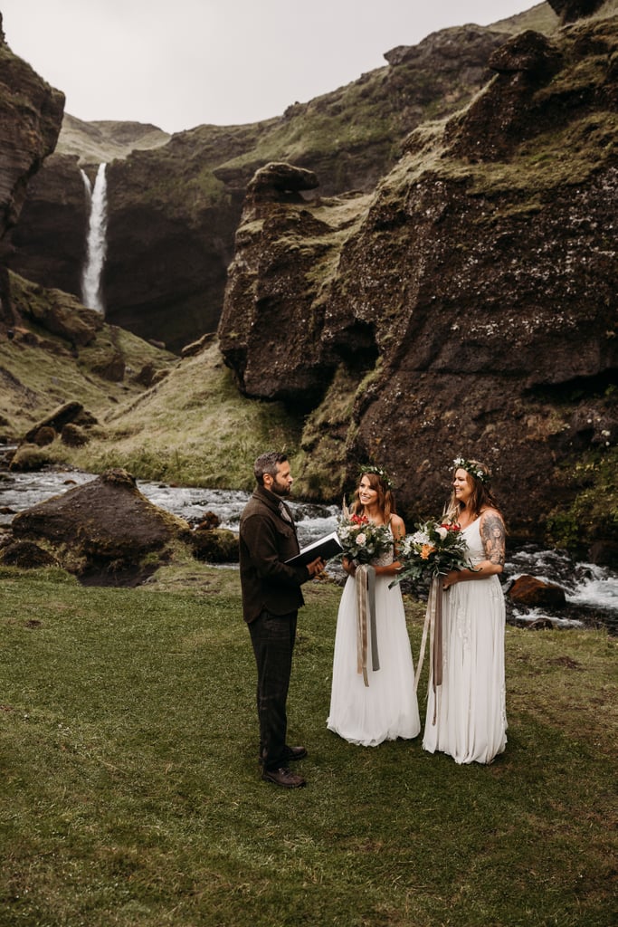 Rainy Elopement in Iceland