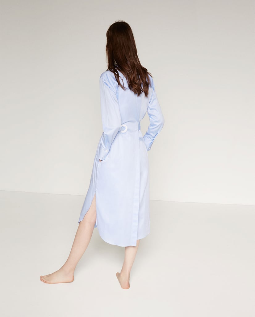 Zara Studio Poplin Dress ($100)