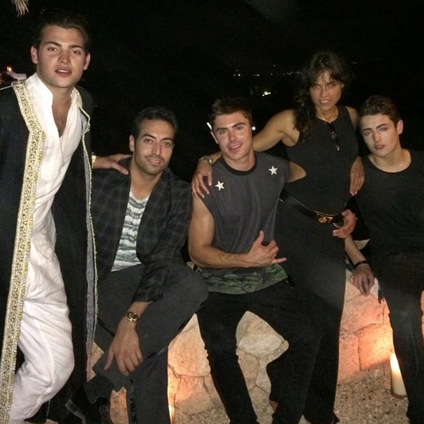 Michelle Rodriguez, Producer Mohammed Al Turki, and the Brant Brothers