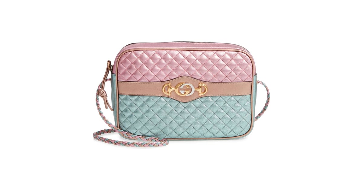 Gucci Small Quilted Metallic Leather Shoulder Bag | Best Gucci Gifts 2018 | POPSUGAR Fashion ...