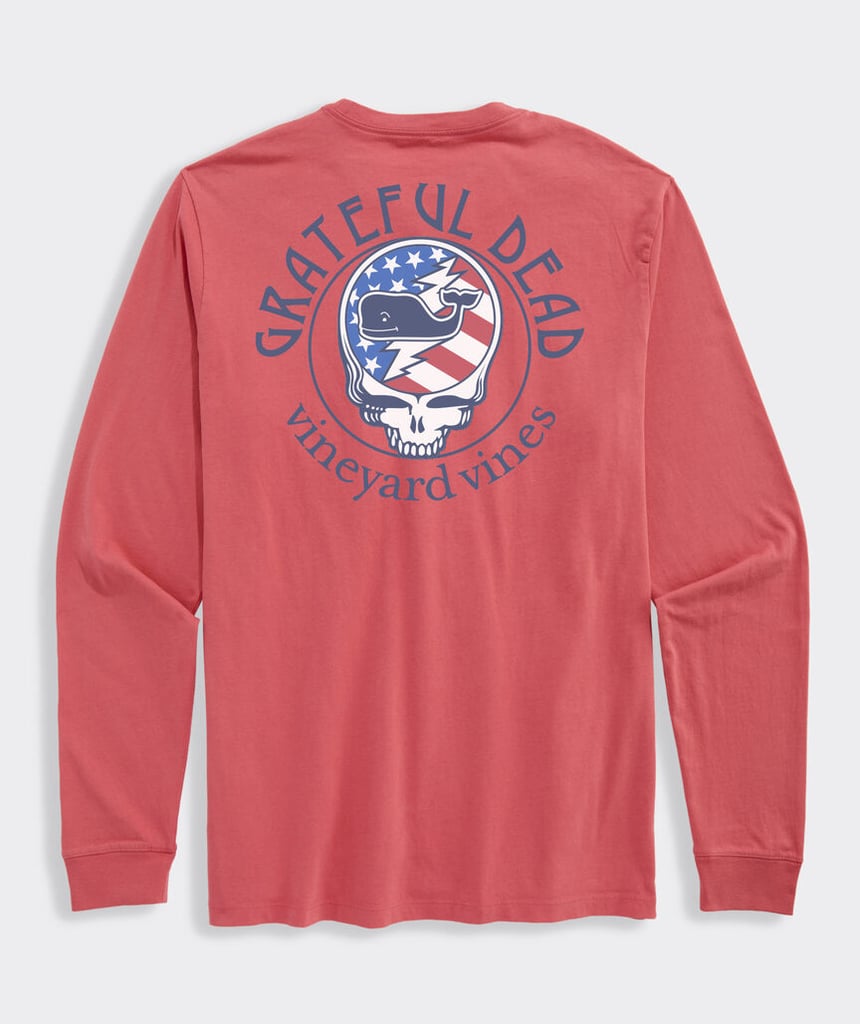 Grateful Dead x Vineyard Vines USA Long-Sleeve Pocket Tee ($59)

Even if your partner isn't a die-hard Grateful Dead fan, you have to admit the logo itself is seriously trendy. Either way, were loving this Grateful Dead x Vineyard Vines long-sleeved T-shirt. It's especially great to wear to any concerts coming up.