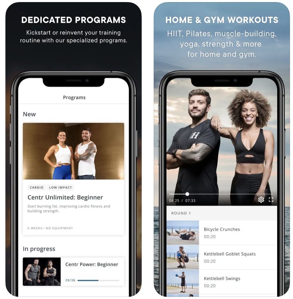 Best Gym-Workout App: Centr