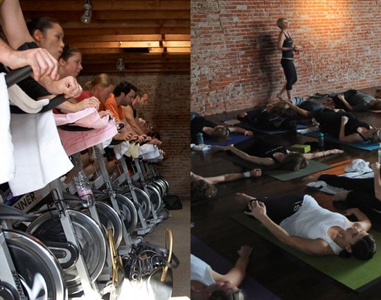 spin and yoga classes near me