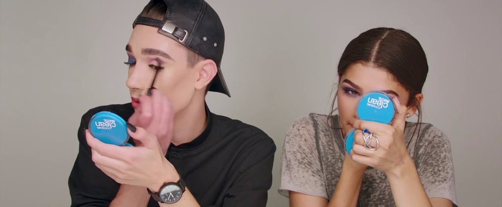 James Charles and Zendaya Makeup Challenge | CoverGirl