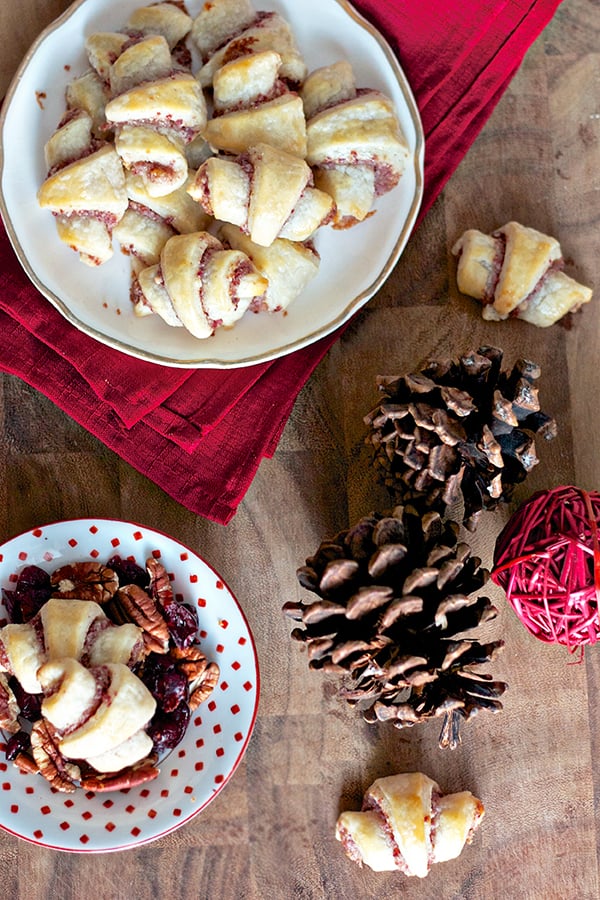 Cranberry Pecan Rugelach