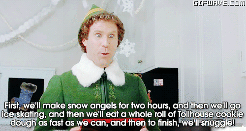 When you want to cram all of the holiday things into such a short period of time.