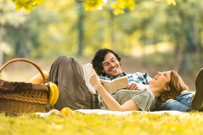 Have a book club date. Choose a book to read together, and hold an intimate book club meeting when you're both done with it.